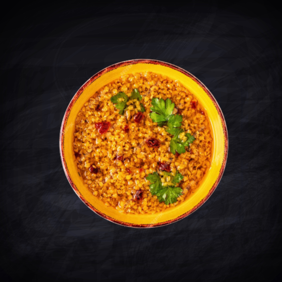 "Daal Mash – Creamy Yellow Lentils Cooked with Aromatic Spices"