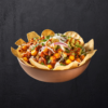 "Papri Chaat – Crunchy Papri Topped with Yogurt, Tamarind, and Spices"